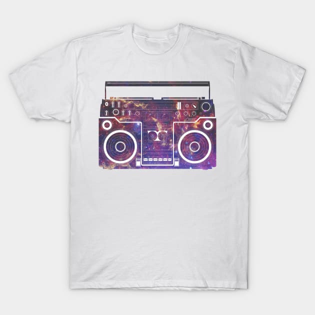 Boom Box T-Shirt by Bethany-Bailey